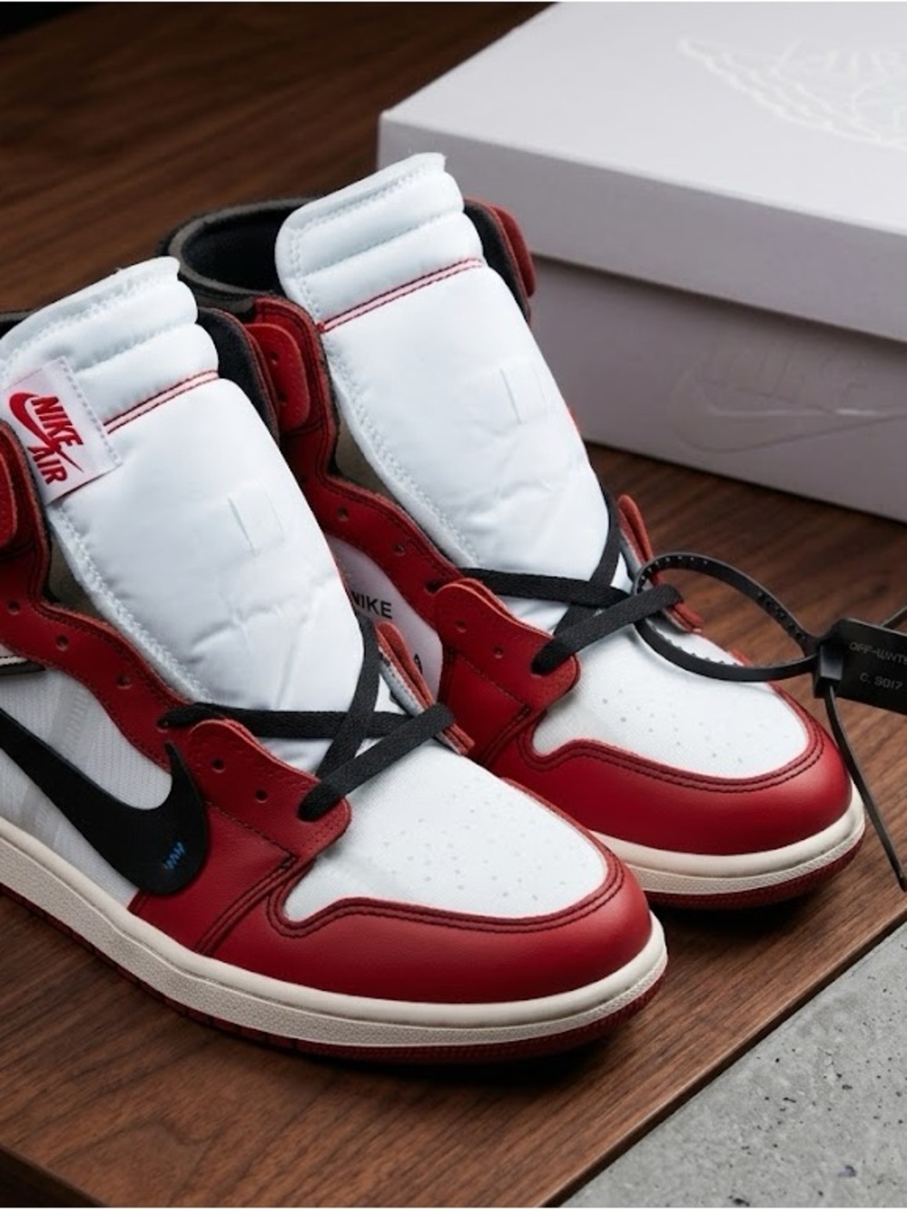 - White/Red/Black